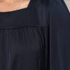 ⁦שמלה קומות סאטן⁩ – תמונה ⁦7⁩