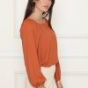⁦חולצה גומי בצווארון מרובע⁩ – תמונה ⁦57⁩