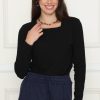 ⁦חולצה צווארון מרובע ריב⁩ – תמונה ⁦8⁩