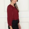 ⁦חולצה צווארון מרובע סריג חליפה⁩ – תמונה ⁦25⁩