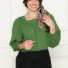 ⁦חולצה צווארון מרובע סריג חליפה⁩ – תמונה ⁦15⁩