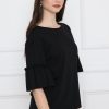 ⁦חולצה שרוול פעמון⁩ – תמונה ⁦3⁩