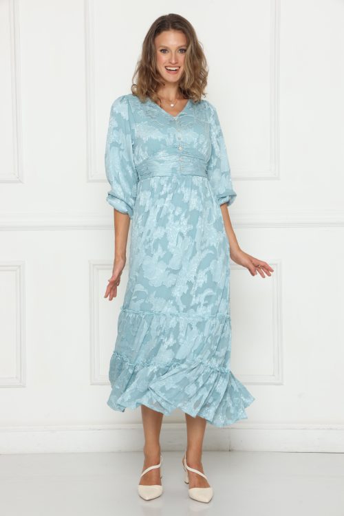 שמלה ערב ברוקד