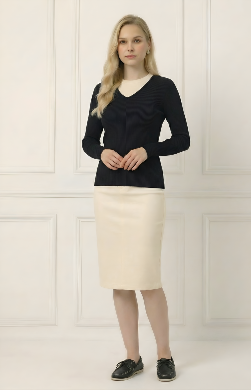 סריג צווארון V