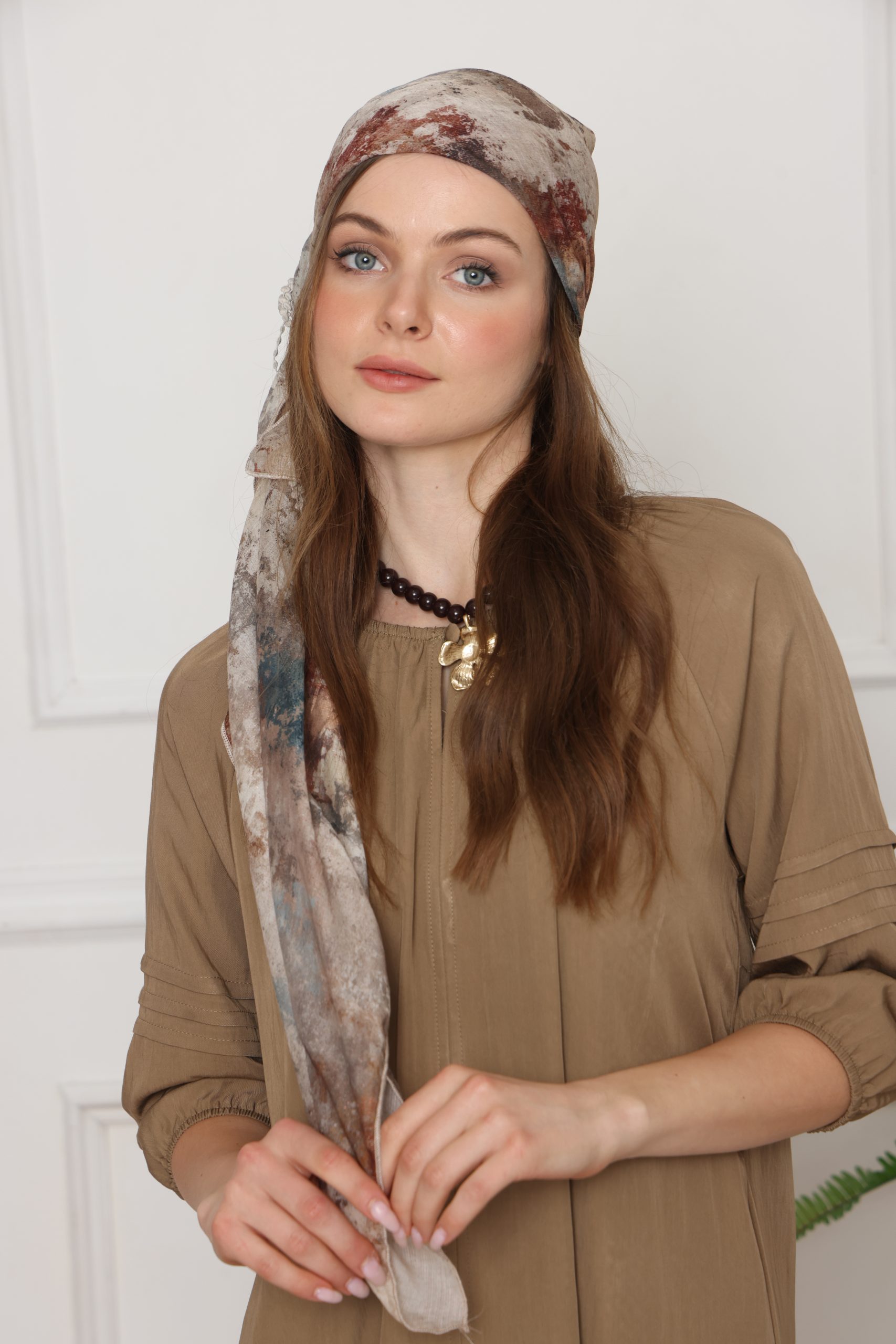 מרובעת מנוצנצת בייג