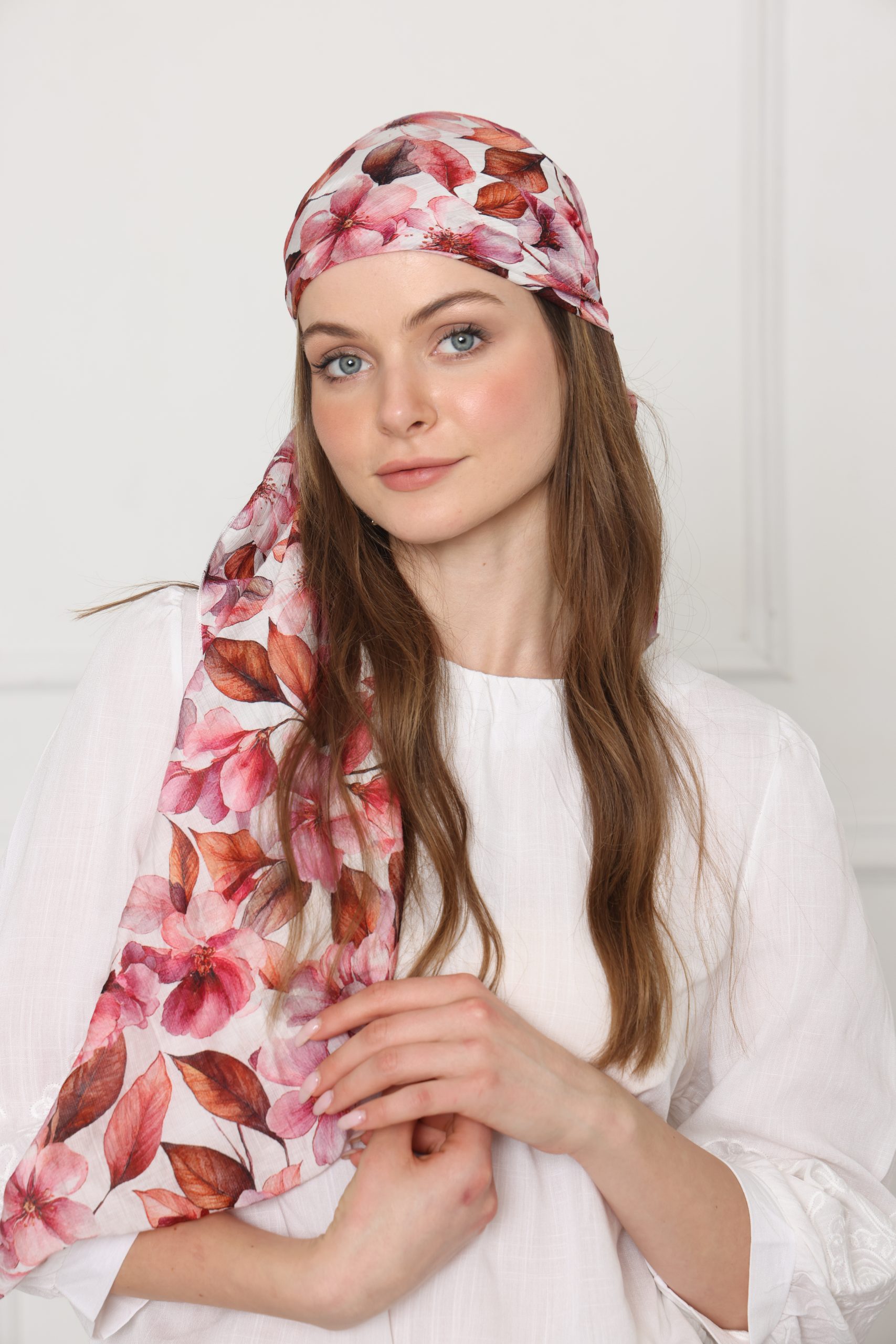 מרובעת פרחונית לילך