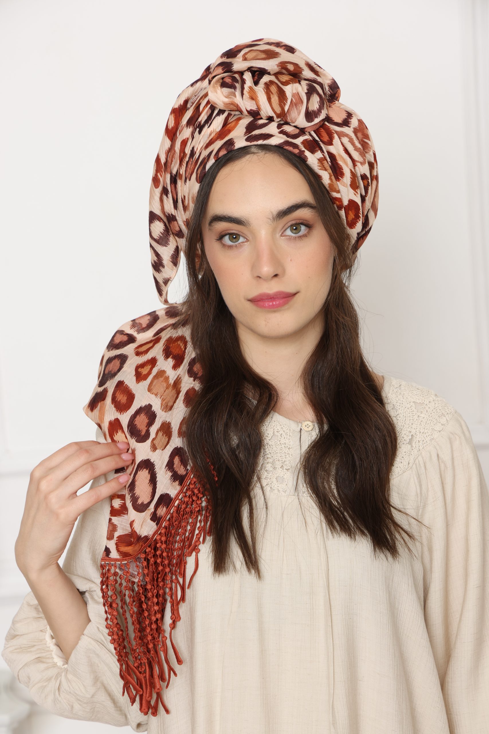 מרובעת כתמים חום בריק עיגולים