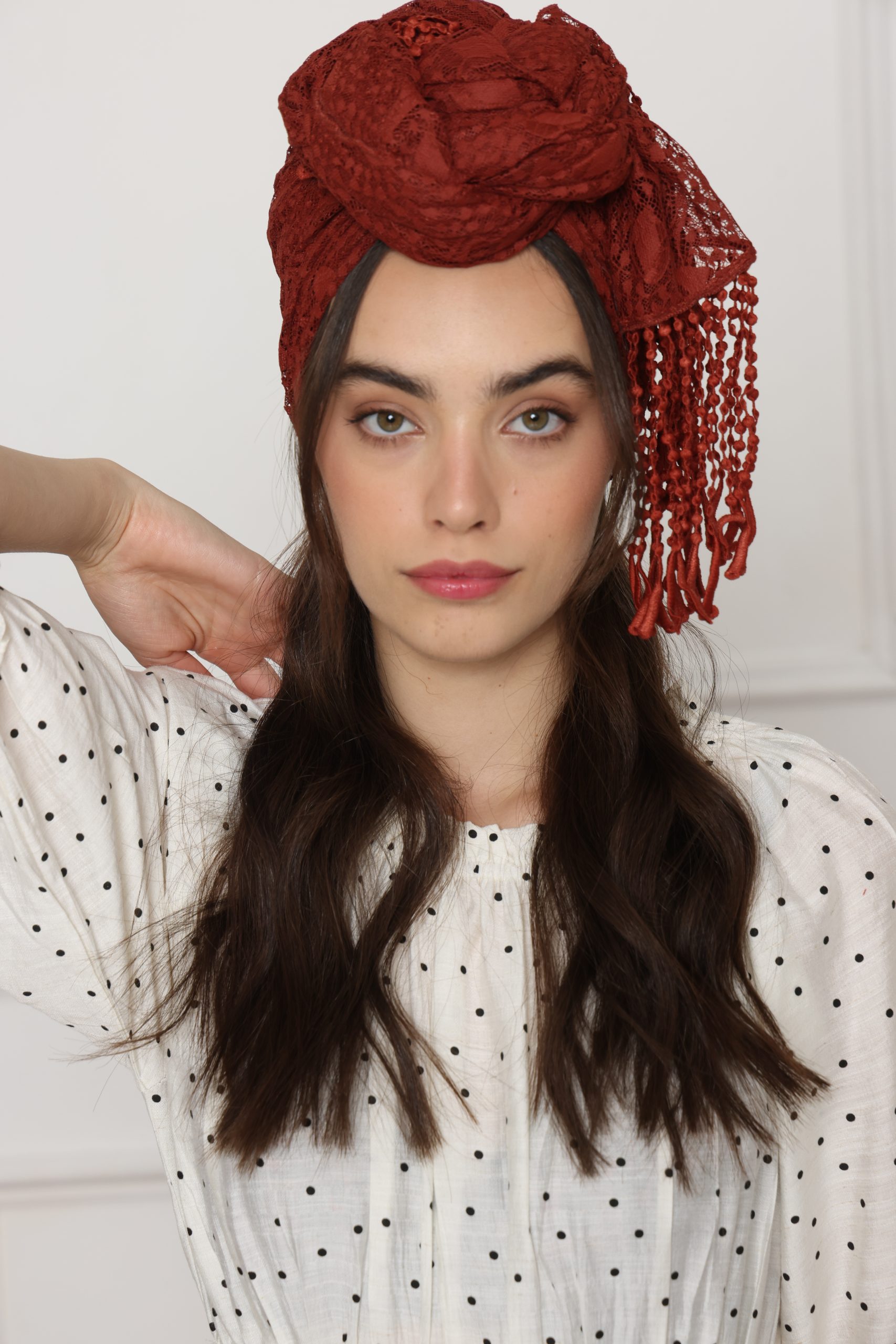 לונג תחרה חלק בריק