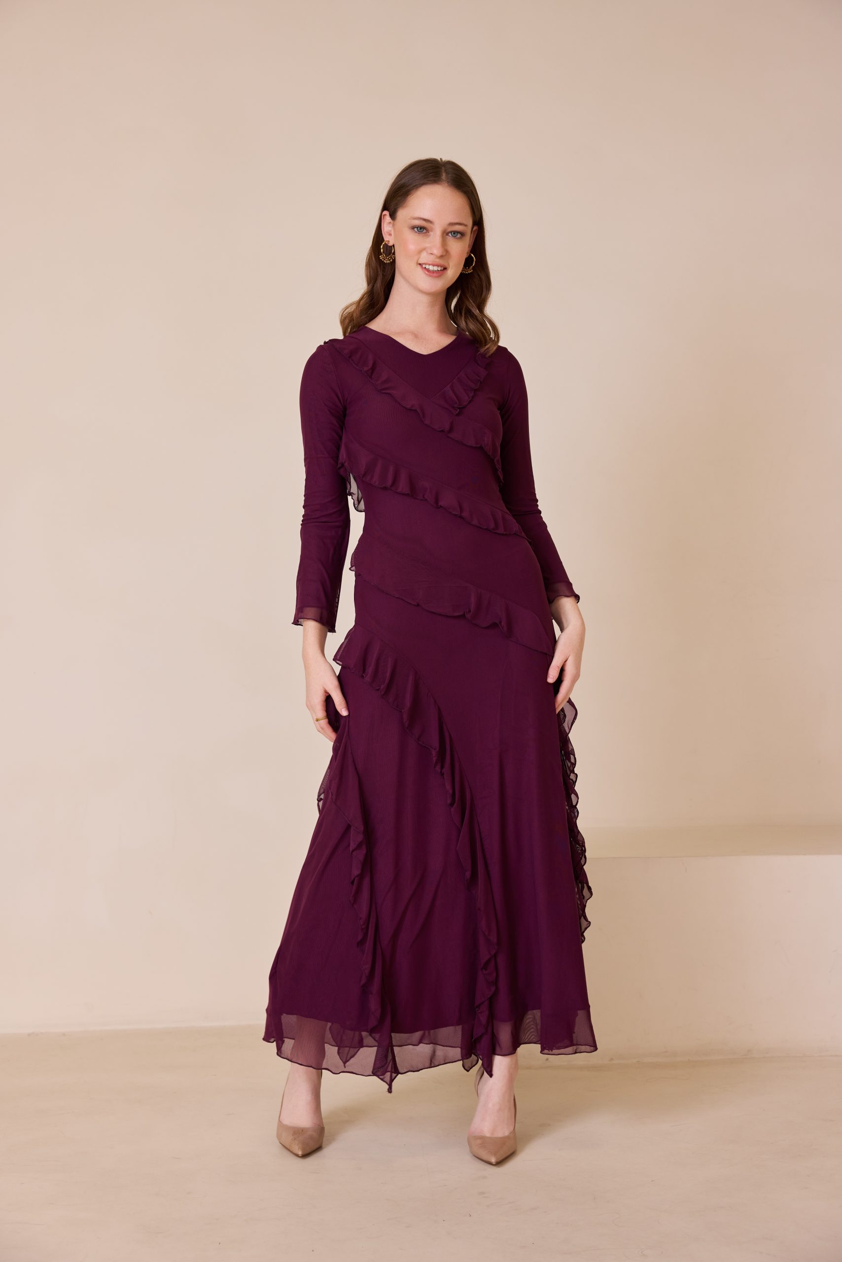 שמלה מקסי רזיל ערב